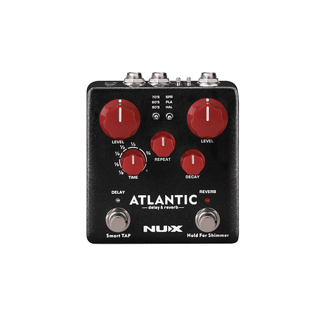 Pedal de Efectos NUX Delay y Reverb Atlantic NDR-5