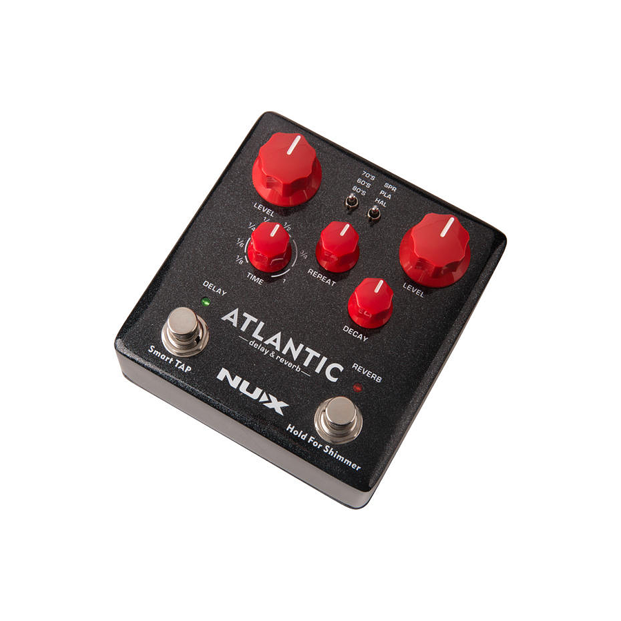 Pedal de Efectos NUX Delay y Reverb Atlantic NDR-5