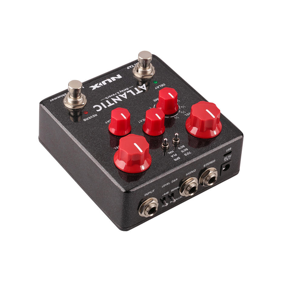 Pedal de Efectos NUX Delay y Reverb Atlantic NDR-5