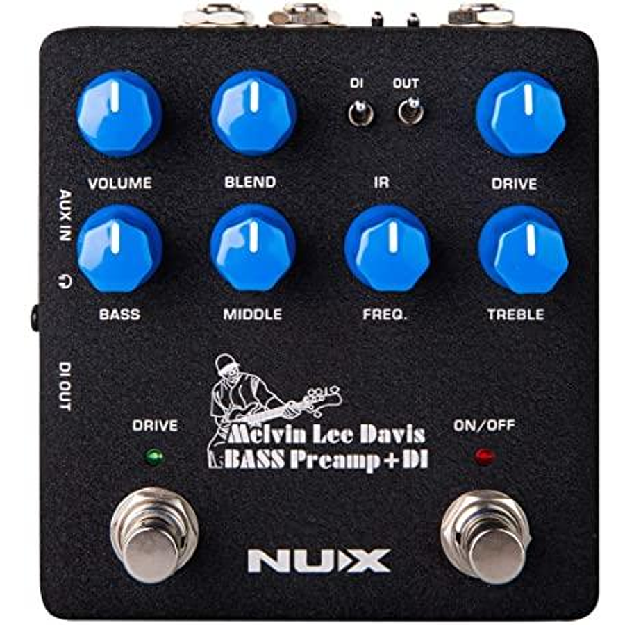 Preamplificador de Bajo NUX Melvin Lee Davis NBP-5