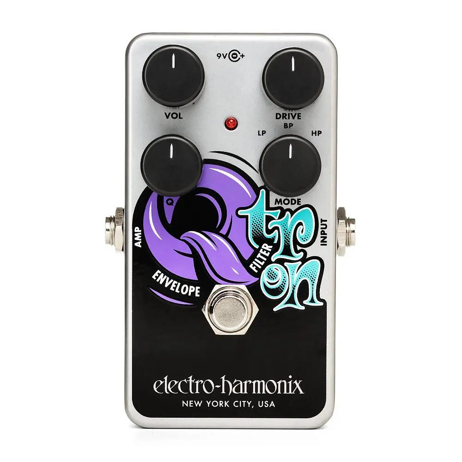 Pedal de Efectos Auto-wah con Filtro envolvente Electro-Harmonix Nano Q-tron