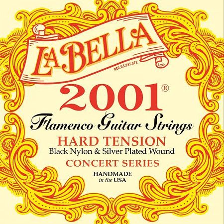 Set guitarra clásica flamenco (Tensión Alta) 2001FHT