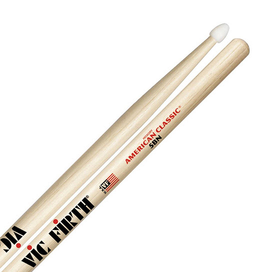 Baquetas Vic Firth 5B American Classic Punta de Nylon