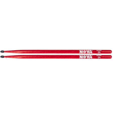 Baquetas Vic Firth 5A NOVA Red Punta de Nylon