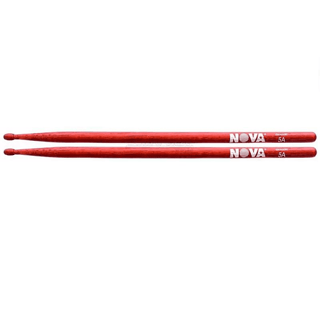 Baquetas Vic Firth 5A NOVA Red Punta de Madera