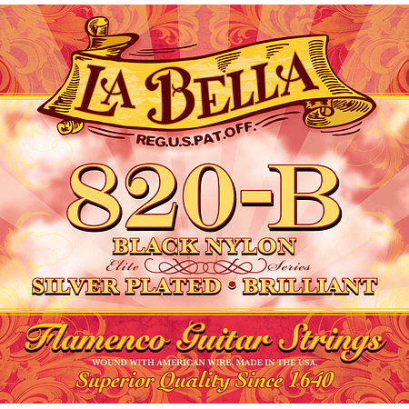 Set de Guitarra Flamenca La Bella 16-40 820-B 