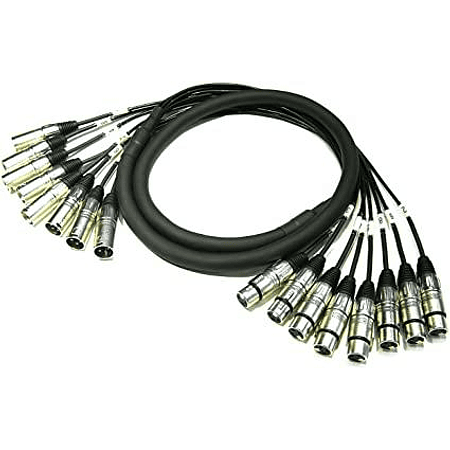 Cable Multitrack 10 Mt- 8 Canales Mt-815-10