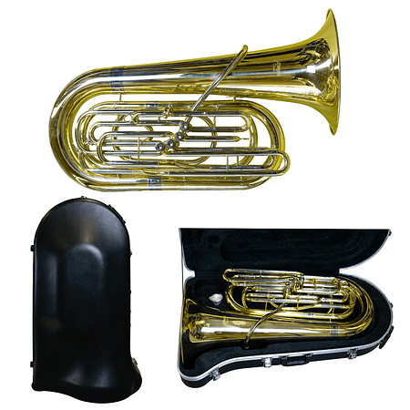 Tuba Dorada Allegro 4 Pistones Allbb7753L