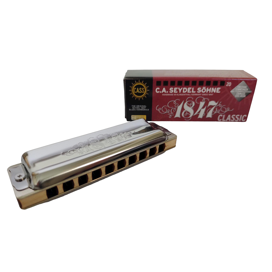 Armónica Seydel Blues Classic (Escala Low C) 16201LC