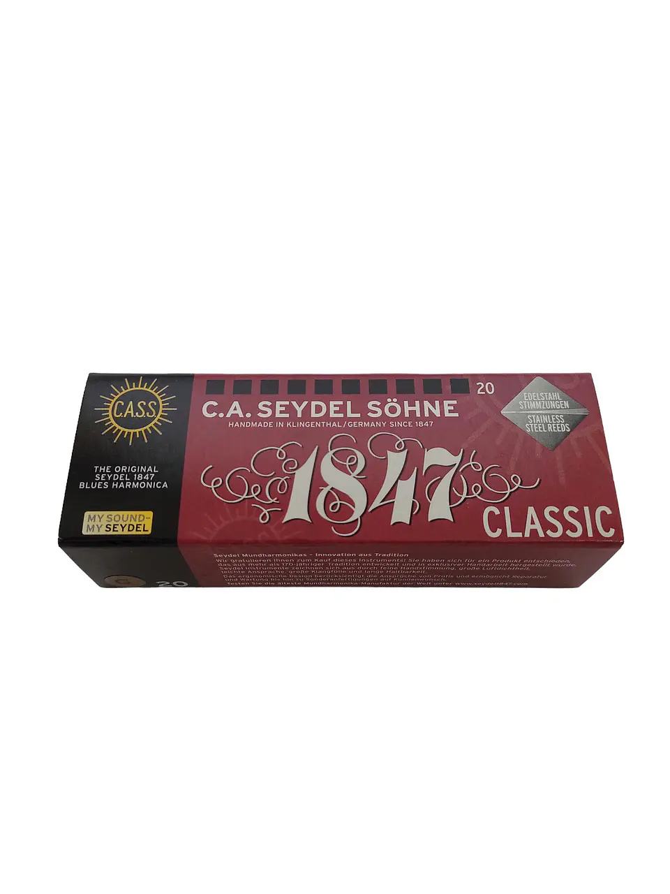 Armónica Seydel Blues Classic (Escala Low C) 16201LC 3