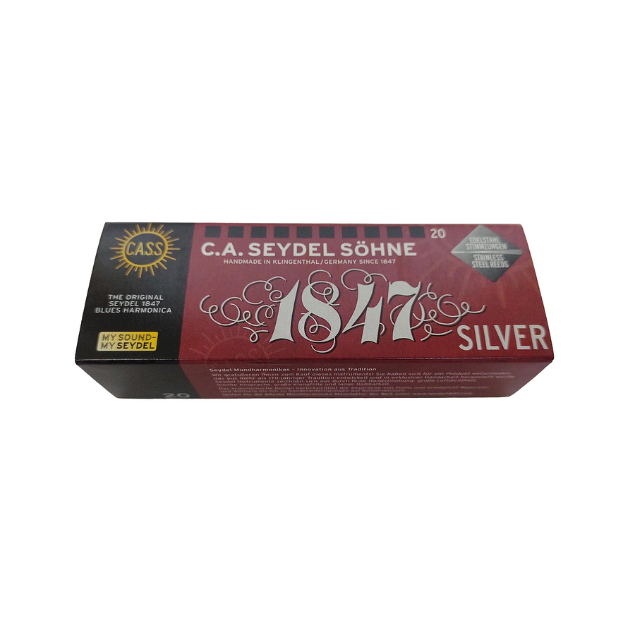Armónica Seydel Blues Silver (Escala C) 16301C