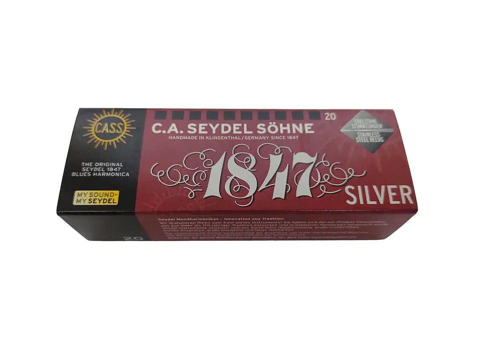 Armónica Seydel Blues Silver (Escala G) 16301G 3