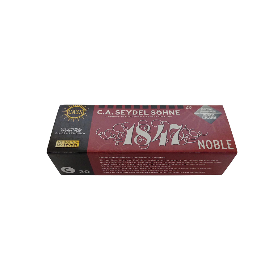 Armónica Seydel Blues Noble (Escala D) 16501D