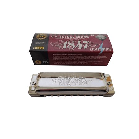 Armónica Seydel Blues Lightning (Escala Bb) 16601Bb