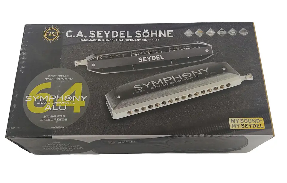 Armónica Seydel Symphony Grand Chromatic (Escala C) 52640C 2