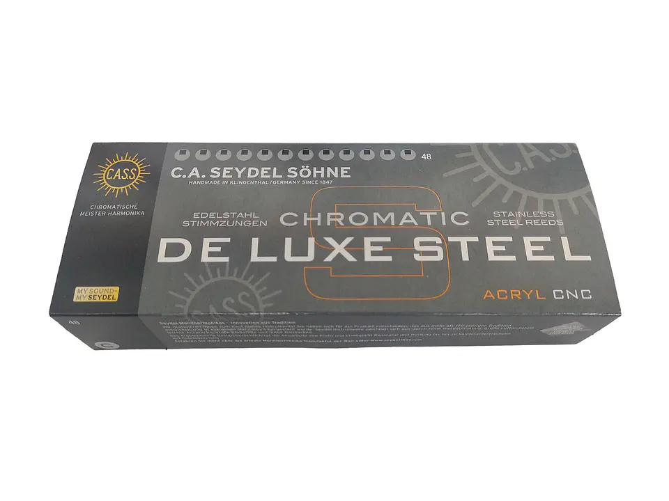 Armónica Seydel Chromatic Deluxe Steel (Escala C) 54480C 7