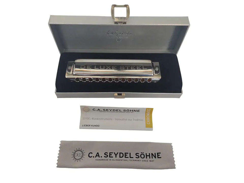 Armónica Seydel Nonslider Chromatic Deluxe (Escala C) 54481C 2