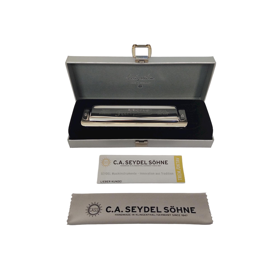 Armónica Seydel Fanfare Acero Inoxidable (Escala C) 23480C