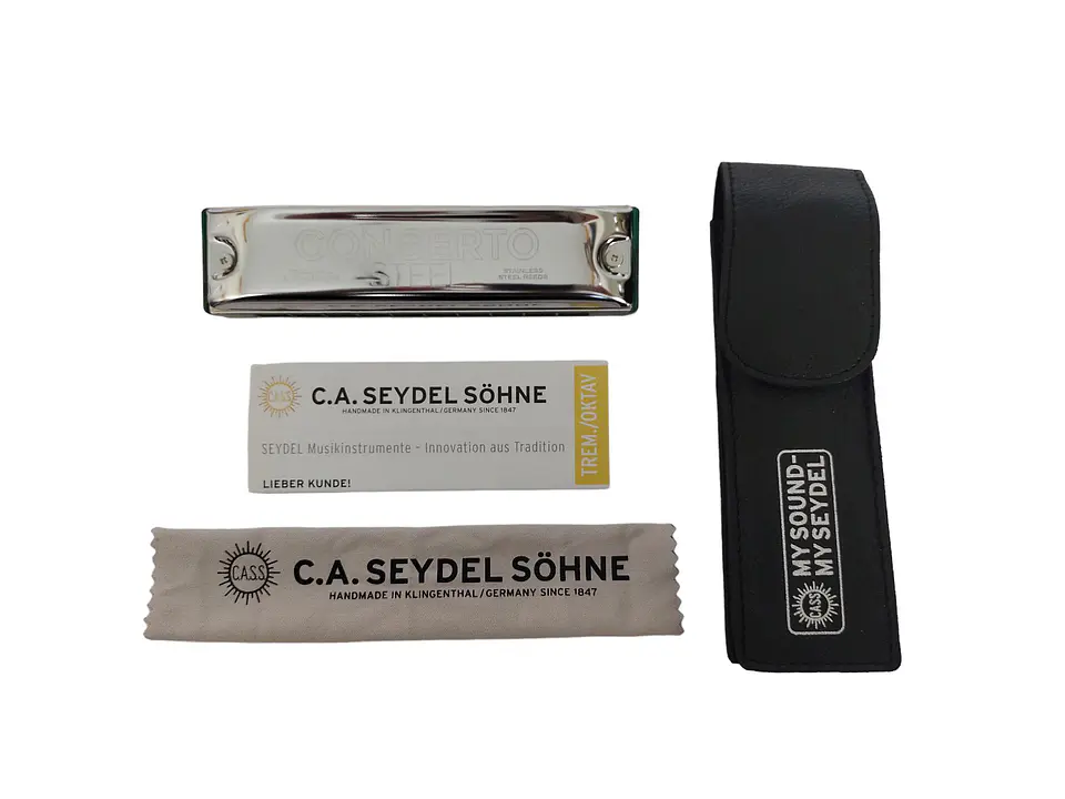 Armónica Seydel Concerto Steel (Escala C) 31401C 2