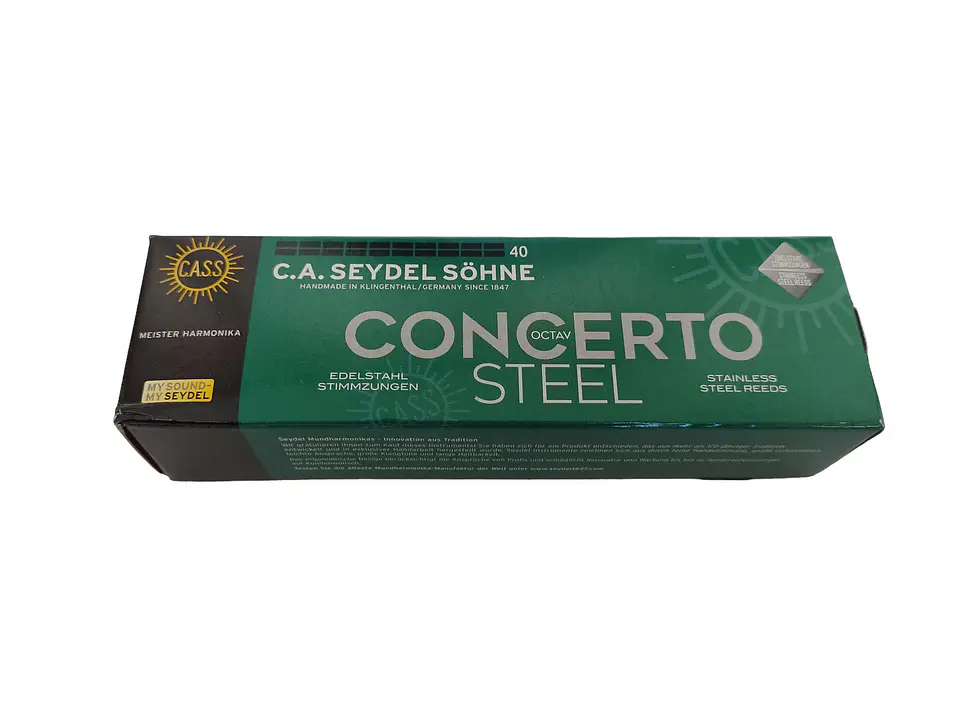 Armónica Seydel Concerto Steel (Escala C) 31401C 8