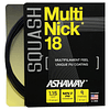 Set Cuerda de Squash Multi-Nick 18 negra Ashaway