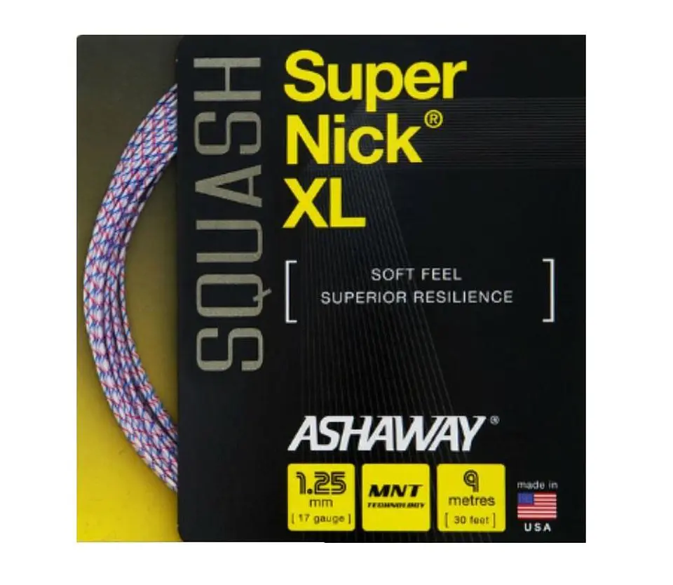 Set Cuerda de Squash Supernick XL 30'' Ashaway 1