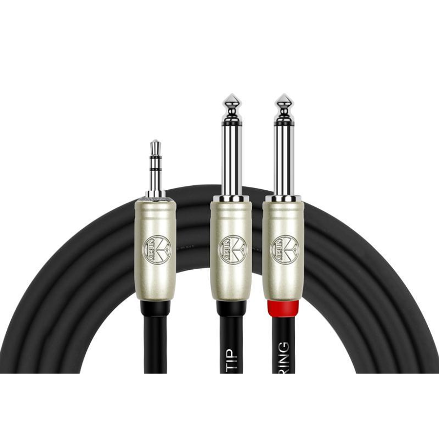 Cable Y Kirlin MiniPlug - 2 Mono Plug 1m Y-362PRL