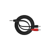 Cable Kirlin MiniPlug - 2 RCA 0.3m YE-364L