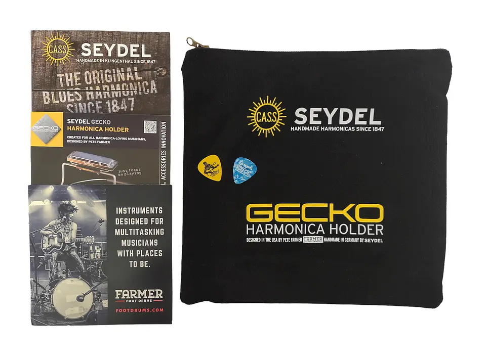 Soporte para Armónica Seydel Gecko Holder 950000 6