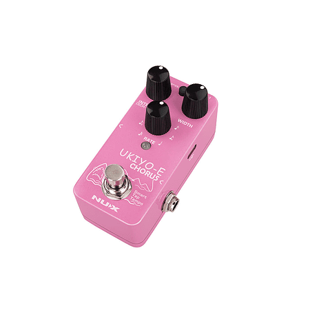 Pedal de Efecto Chorus NUX para Guitarra Eléctrica Ukiyo-E NCH-4