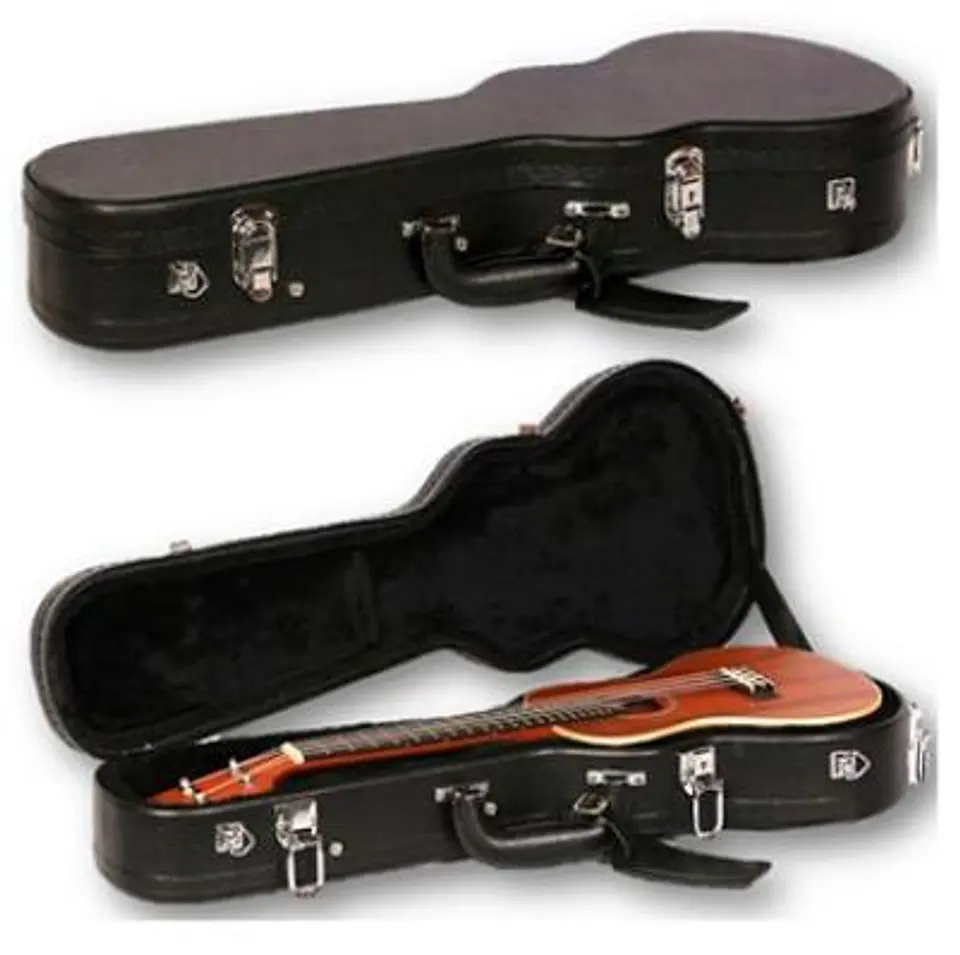 Case Ukelele Concierto Black Ccc 1