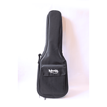 Funda Bajo Electrico Music Bag Negra Nylon 15Mm Mub-122B