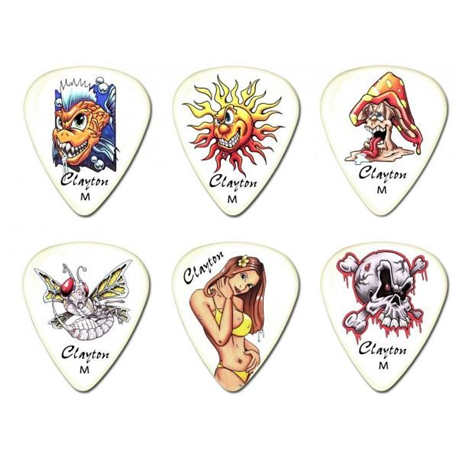 Uñeta Liquid Sun Standard Medium 12 Pcs