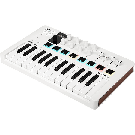 Controlador MIDI Arturia Minilab 3 - Blanco