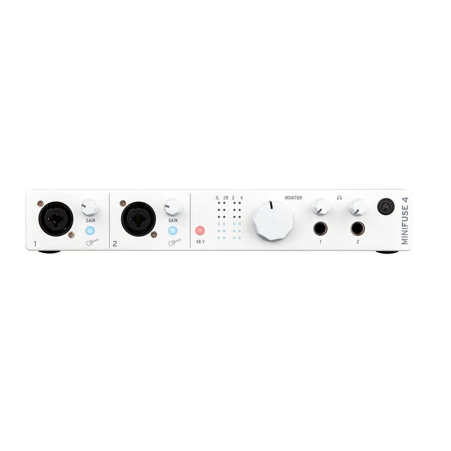 Interfaz de Audio Arturia Minifuse 4 Blanco
