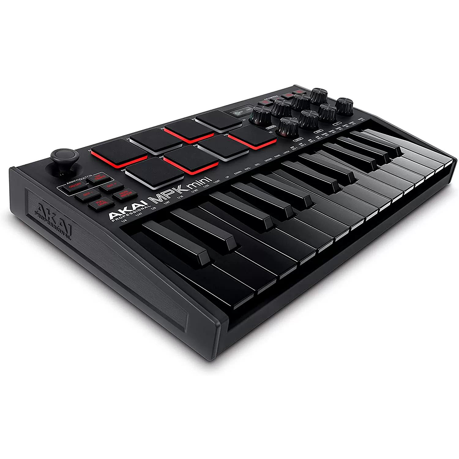 Controlador MIDI Akai MPK Mini MKIII - Black Edition