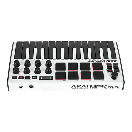 Controlador MIDI Akai MPK Mini MKIII - White Edition