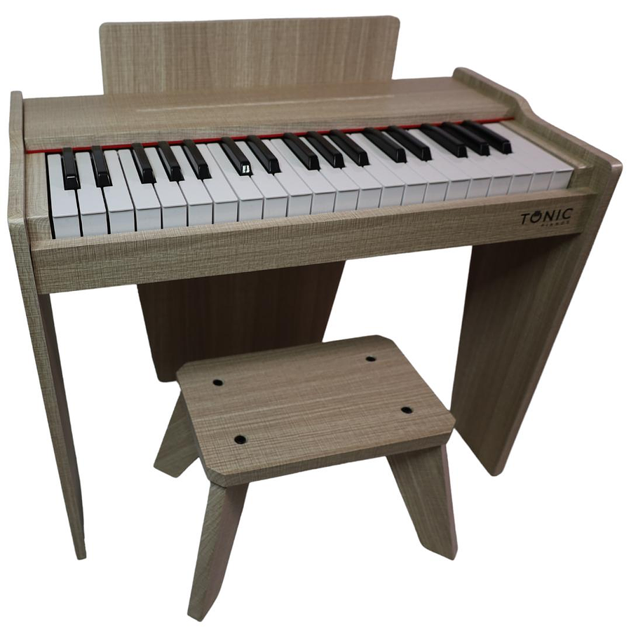 Piano TONIC con sillín para niños TON-75 Café