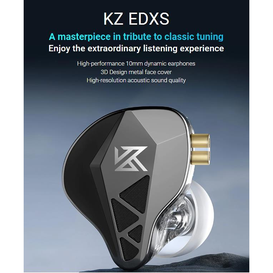 KZ Audífono EDXS-MIC