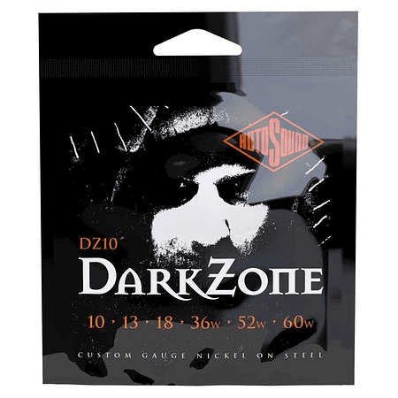 Cuerdas de guitarra electrica Rotosound Dark Zone 0.10 - 0.60 DZ-10