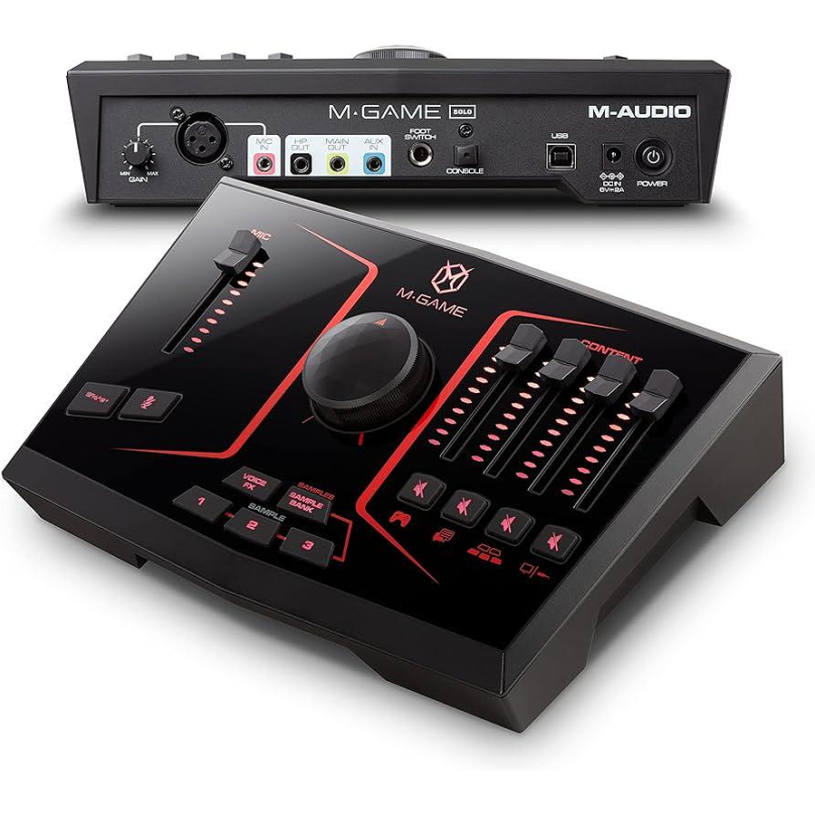 Mezclador De Audio Usb Para Streaming M gamer dual M-Audio