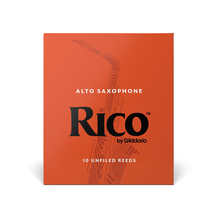 Cañas Saxo Alto 2.5 pack 10 Rico RJA1025 Daddario