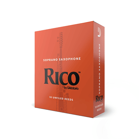 Caña Saxo Soprano 2.5 pack 10 Rico RIA1025 Daddario