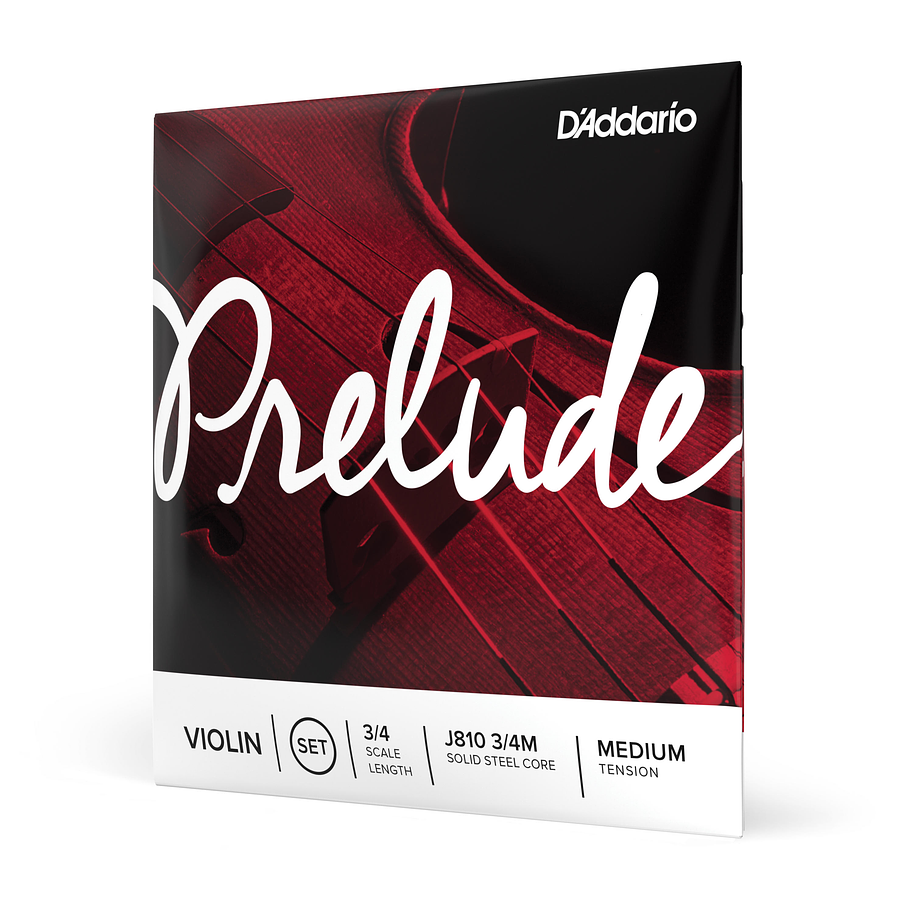 Set de cuerdas Violín 3/4 Prelude J810 3/4M Daddario