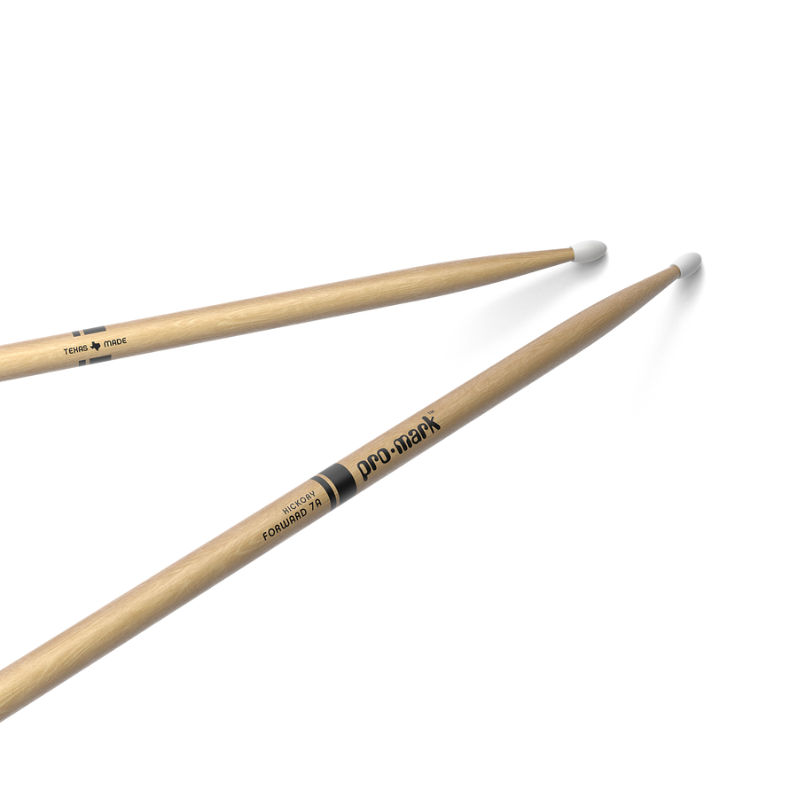 Baquetas 7A Nylon Hickory Forward Pro Mark