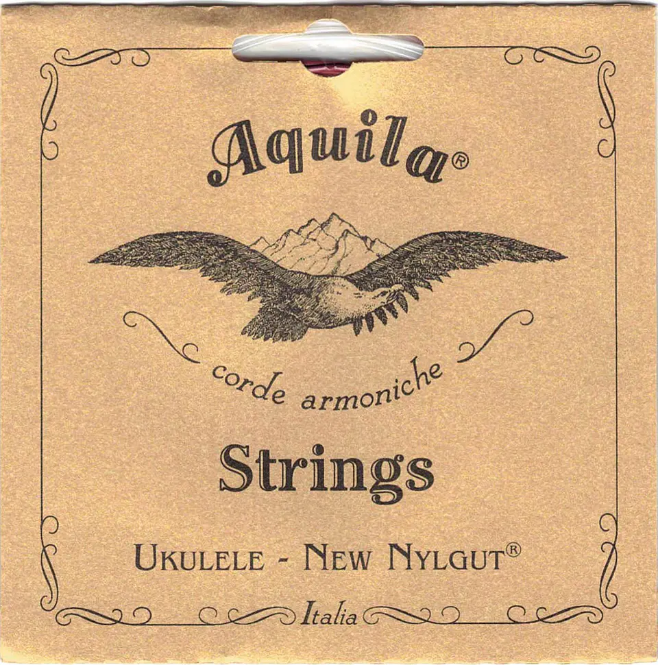 Set Aquila Para Ukelele Concierto New Nylgut C Red 55U 1