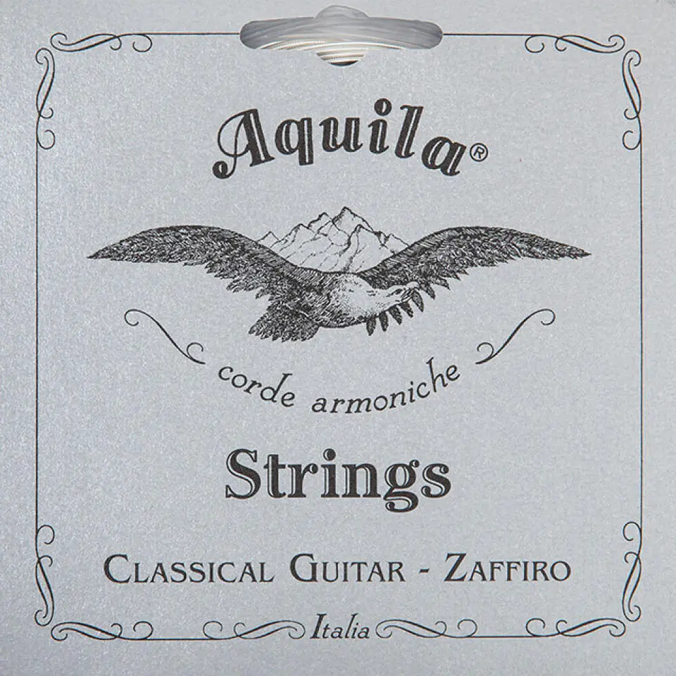 Set cuerdas guitarra clásica aquila HT ZAFFIRO 137C 1