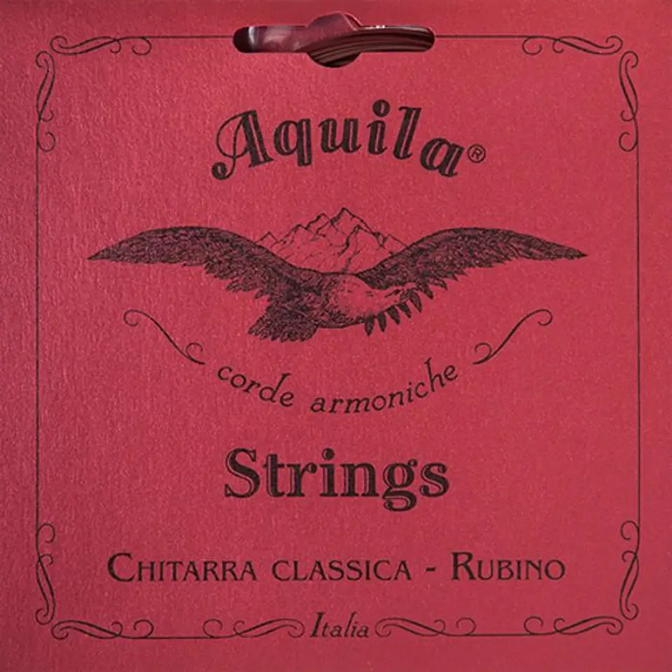 Set cuerdas para guitarra clásica aquila MT RUBINO 134C 1