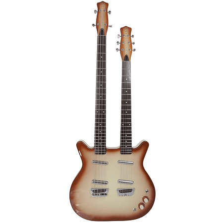 Guitarra - bajo Danelectro double neck 6/4