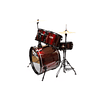 Batería  Acústica Wine Red PRD04-WR Pro Drums Open Box